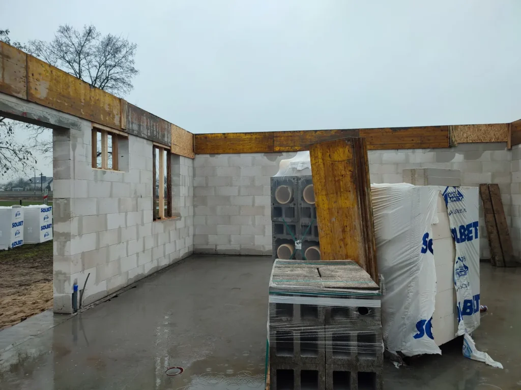 Budowa domu jednorodzinnego w Świekatowie — zdjęcie 3
