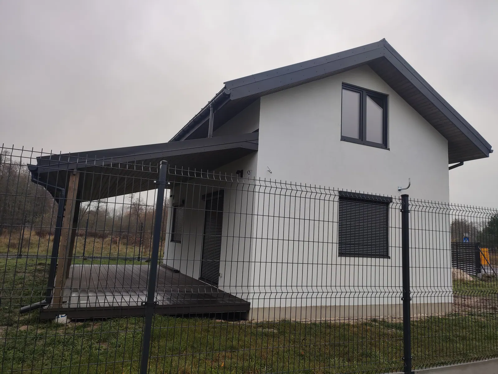 Dom szkieletowy na płycie fundamentowej, Nowa Wieś Wielka